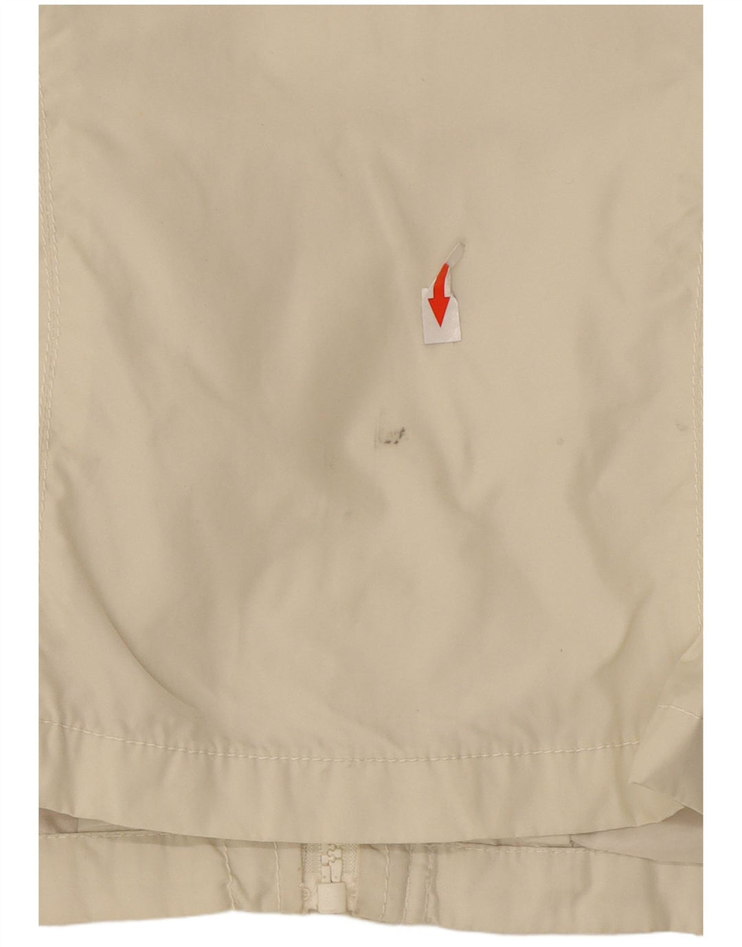 Bomb Boogie Womens Bomber Jacket UK 12 Medium Off White Poliéster
