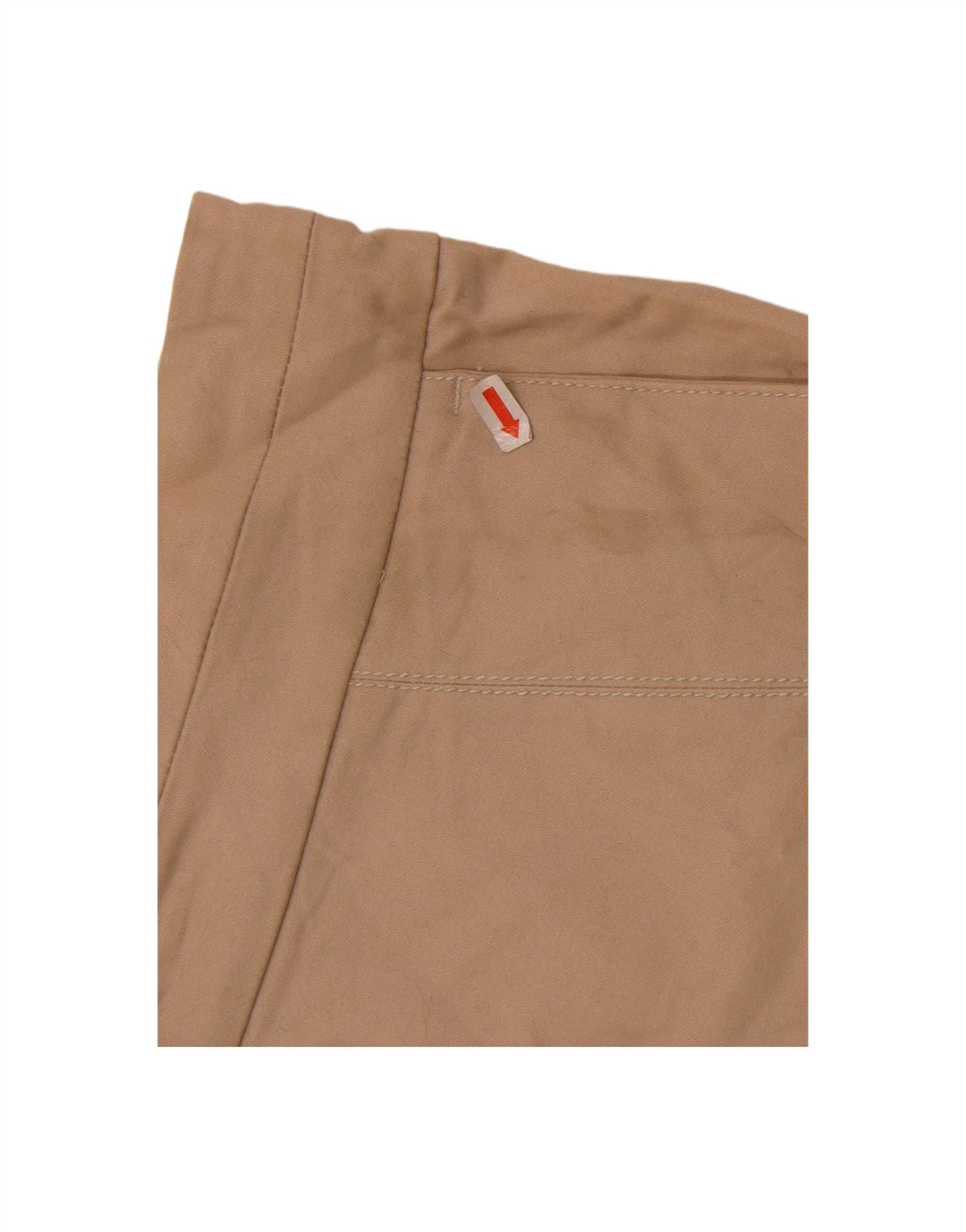 Saia lápis feminina AUTHENTIC UK 18 XL W36 algodão bege