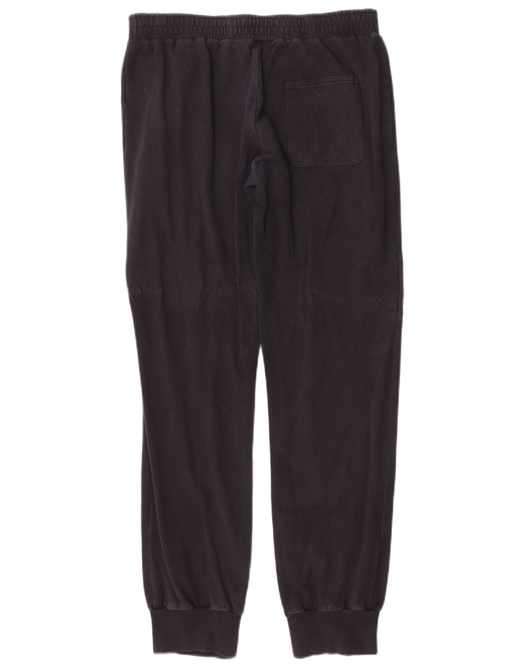 Adidas Mens Treino Calças Joggers Tamanho 38 Médio Algodão Preto