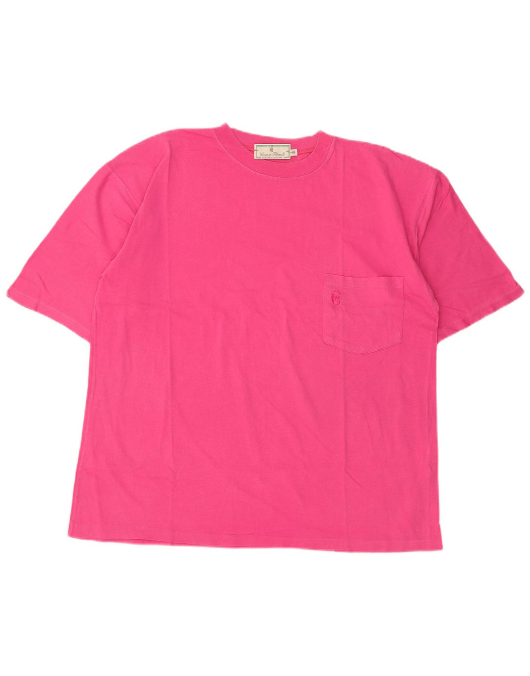 Camiseta feminina CONTE OF FLORENCE Top IT 48 XL algodão rosa