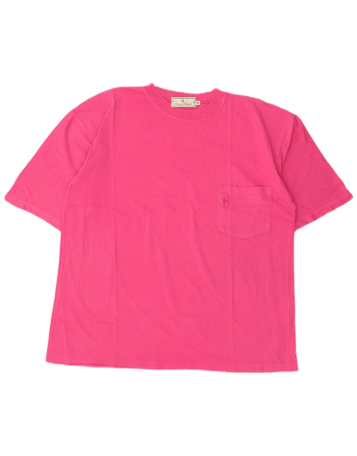 Camiseta feminina CONTE OF FLORENCE Top IT 48 XL algodão rosa