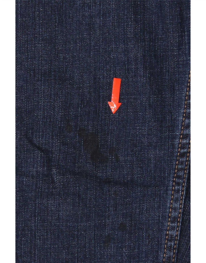 Jeans Marks & Spencer masculino regular fit reto W38 L33 algodão azul