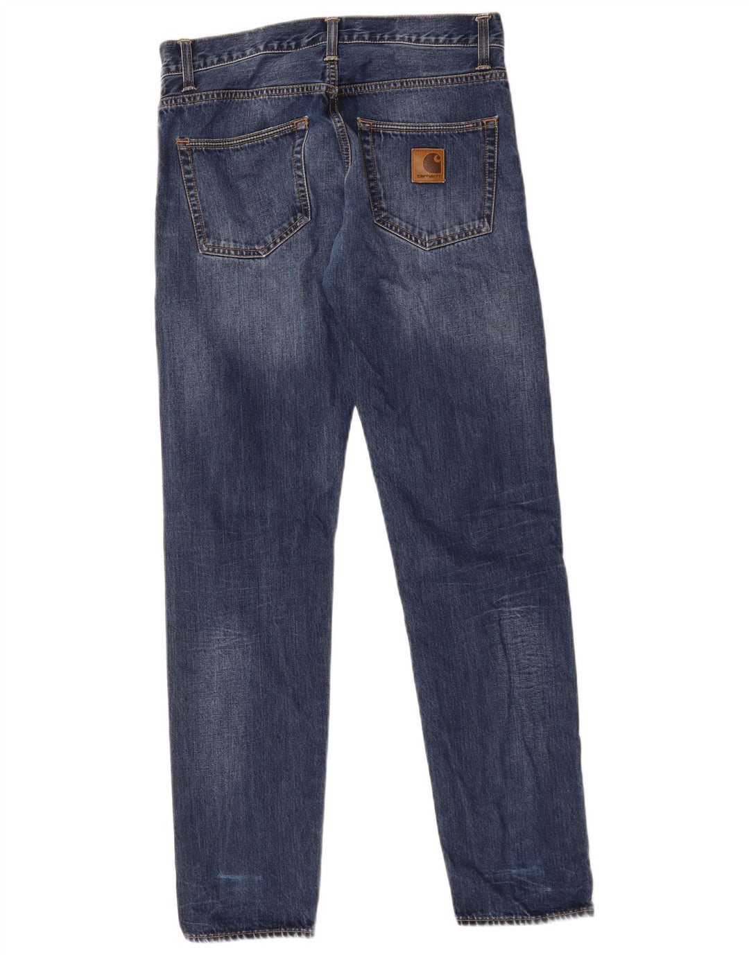 Carhartt Masculino Klondike Straight Jeans W30 L32 Azul Algodão