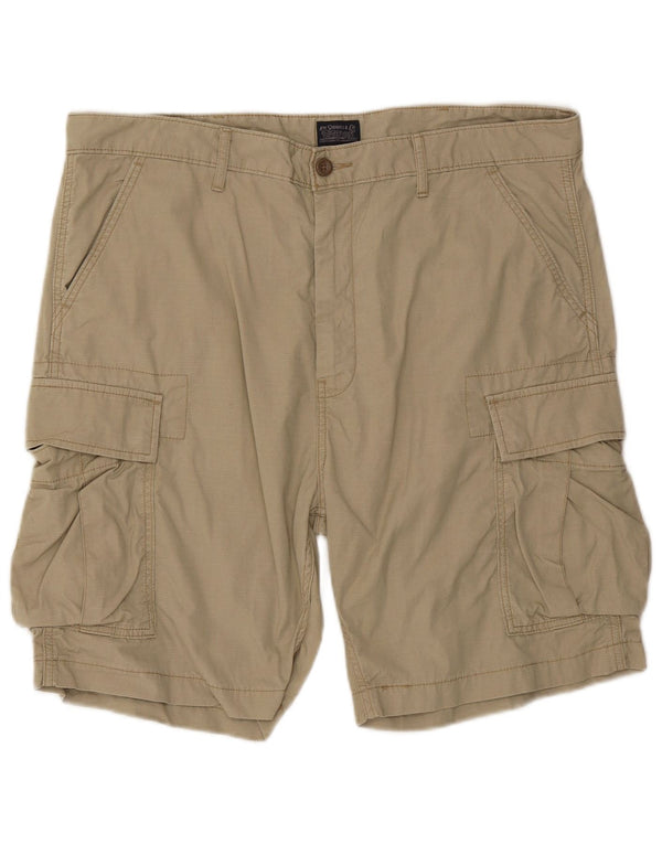 Shorts cargo masculino Levi's W38 XL algodão bege