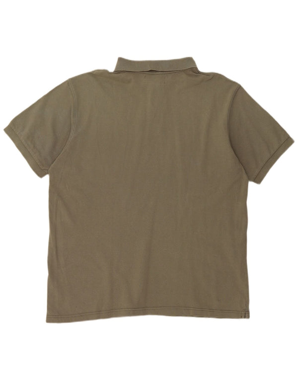 Camisa polo masculina Marlboro Classics XL verde algodão