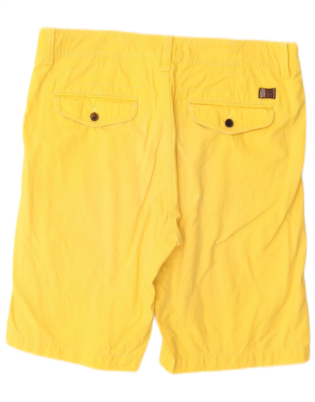 Timberland Mens Earthkeepers Chino Shorts W33 Médio Amarelo