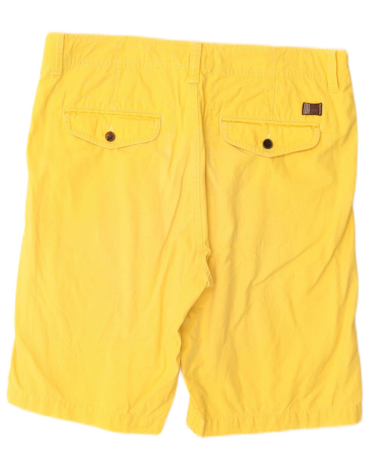 Timberland Mens Earthkeepers Chino Shorts W33 Médio Amarelo