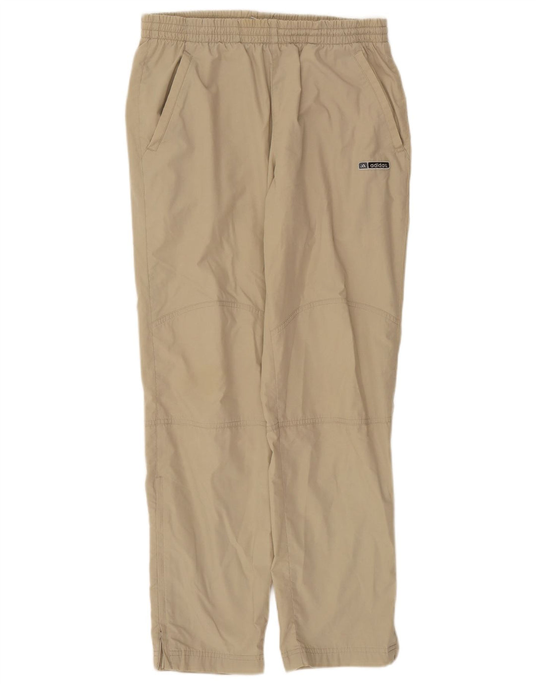 Calça Adidas Masculina Treino Pequeno Poliéster Cáqui