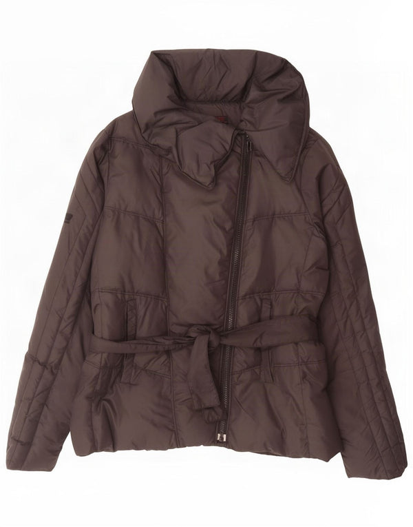 Jaqueta acolchoada feminina Bomboogie UK 16 Nylon preto grande