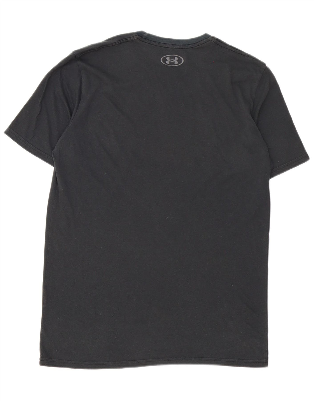 Camiseta gráfica masculina Under Armour Top médio preto