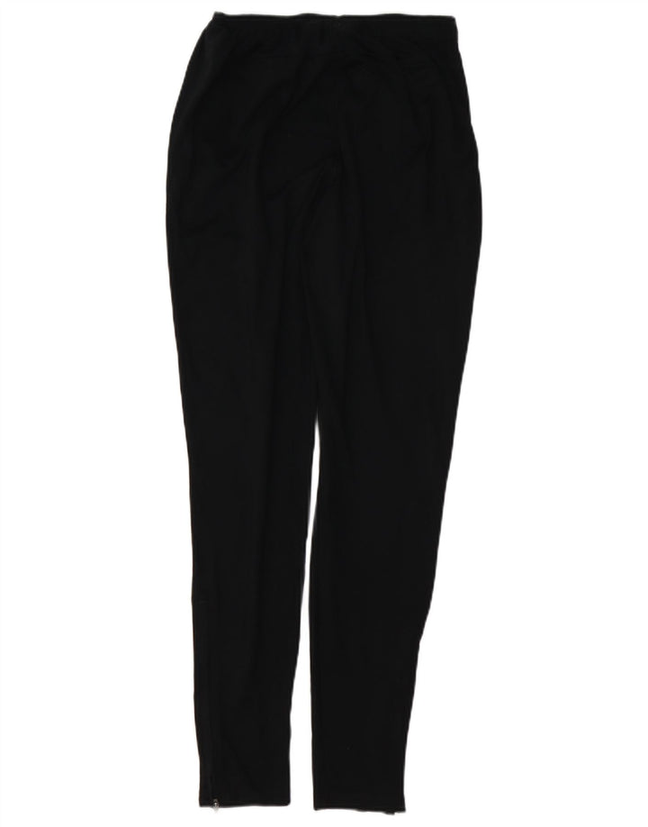 Calça de treino masculina Nike pequena preta colorblock poliéster