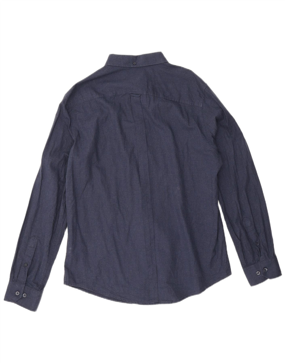 Camisa masculina Ben Sherman grande algodão azul marinho