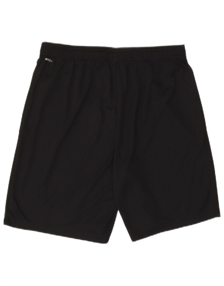 Shorts esportivos masculinos Puma grandes pretos