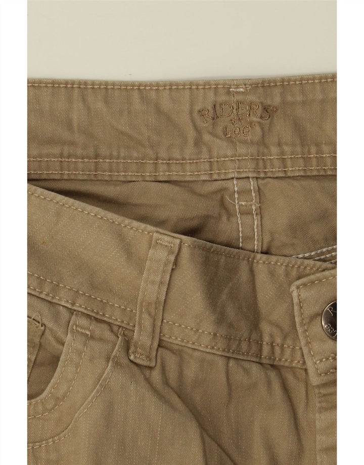 LEE Womens Riders Bootcut Casual Trousers US 18 2XL W38 L28 Beige Cotton Vintage Lee and Second-Hand Lee from Messina Hembry 