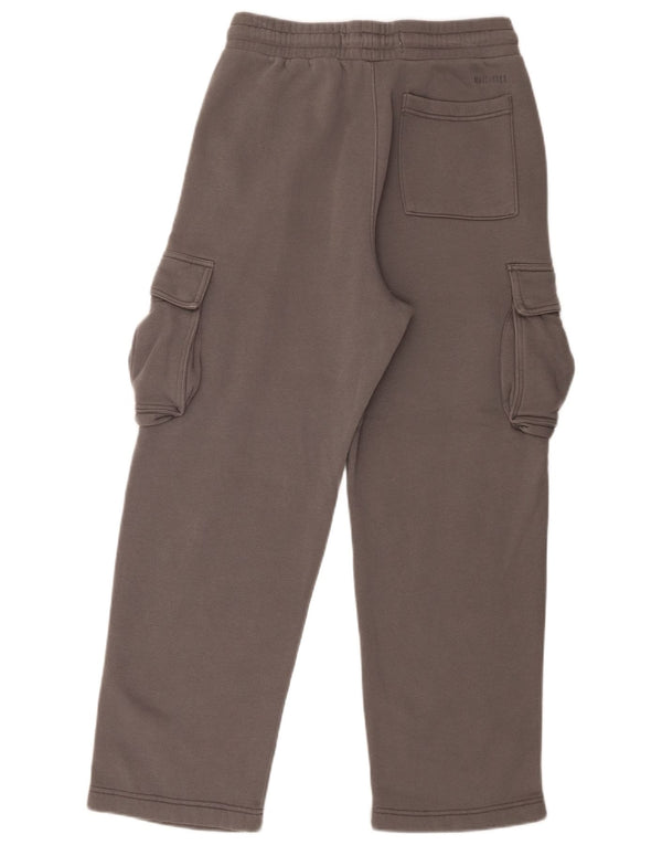 Hollister Mens Cargo Tracksuit Calças XS Algodão Cinza
