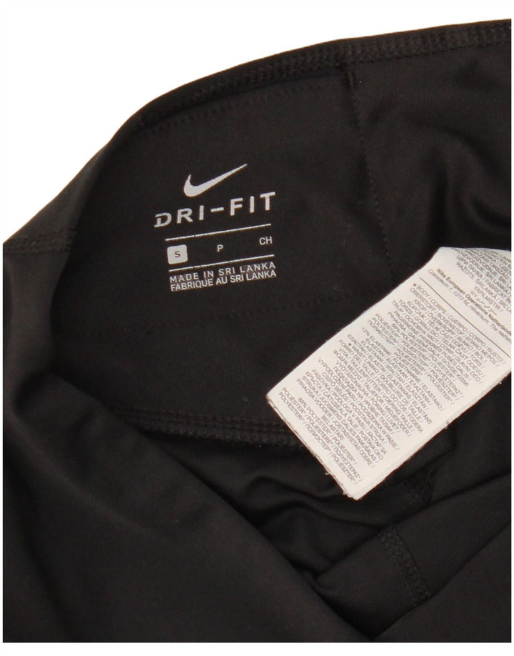 Leggings Nike Dri Fit Graphic UK 10 Pequeno Poliéster Preto