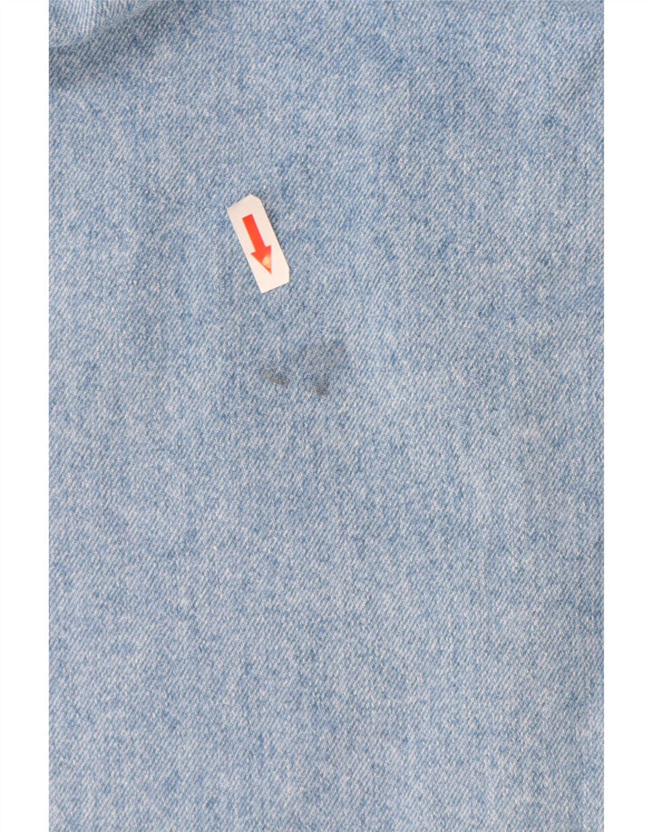 Jeans feminino Mash Tapered IT 46 grande W30 L30 azul algodão