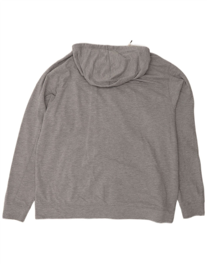 Jaqueta masculina com capuz Levi's 2XL algodão cinza