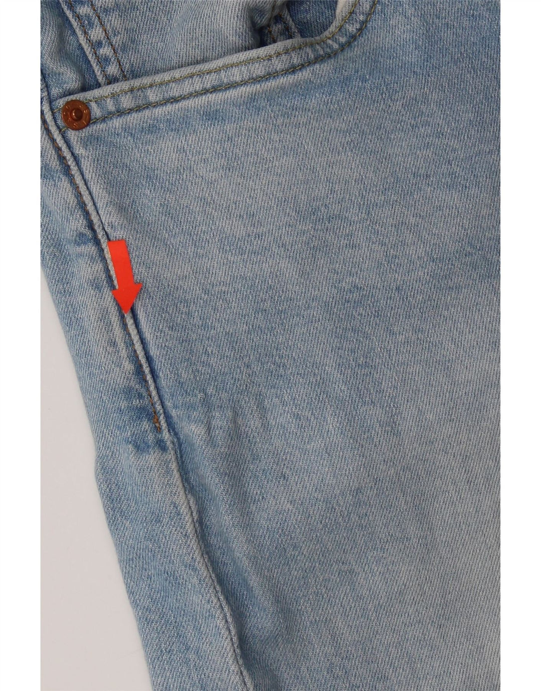 Calça Jeans Levis 511 Slim Masculina W32 L34 Azul Algodão