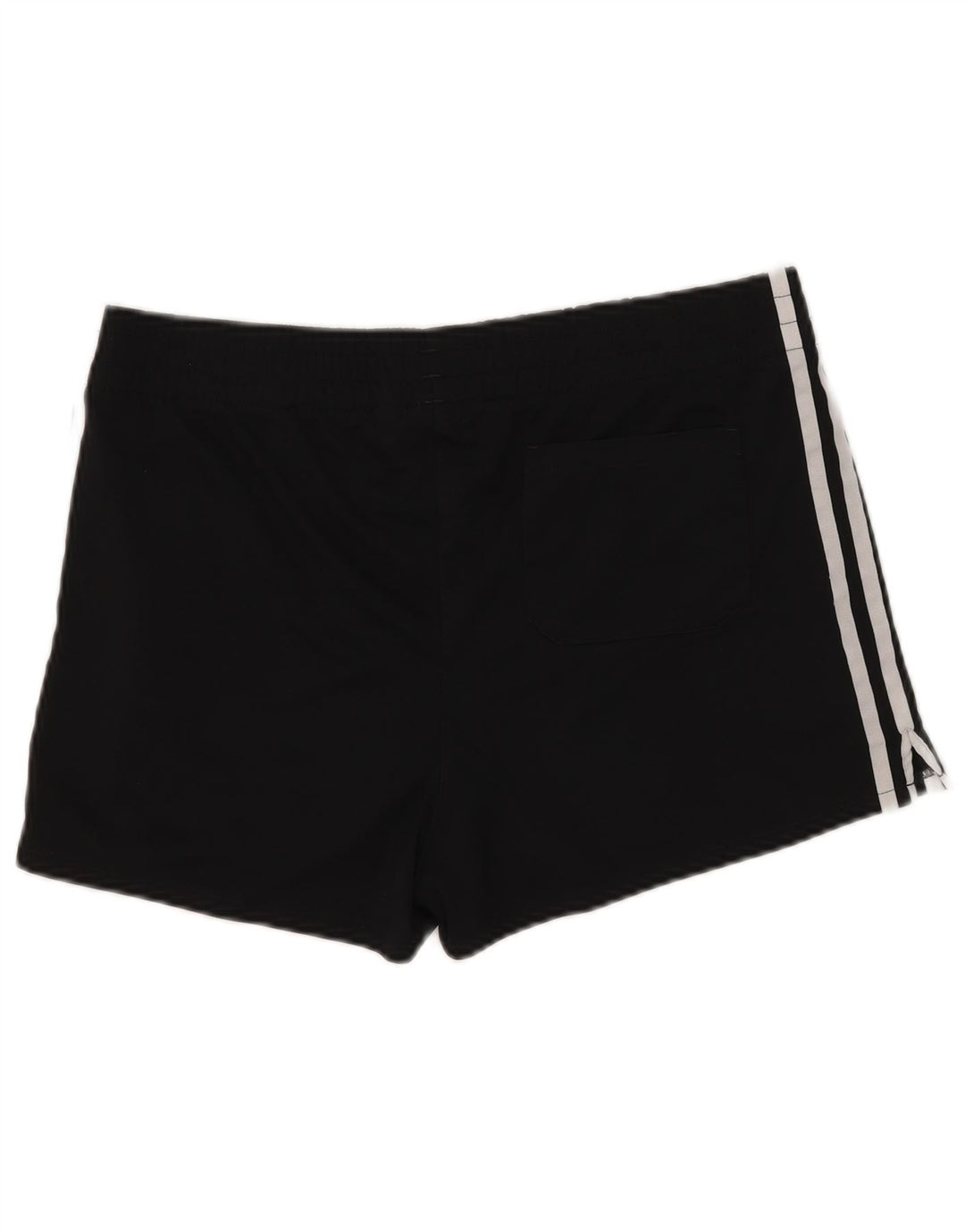 Shorts esportivos femininos Adidas UK 12 poliéster preto médio