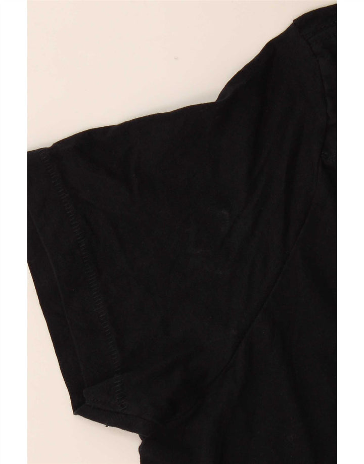 Camiseta masculina French Connection Top XL algodão preto