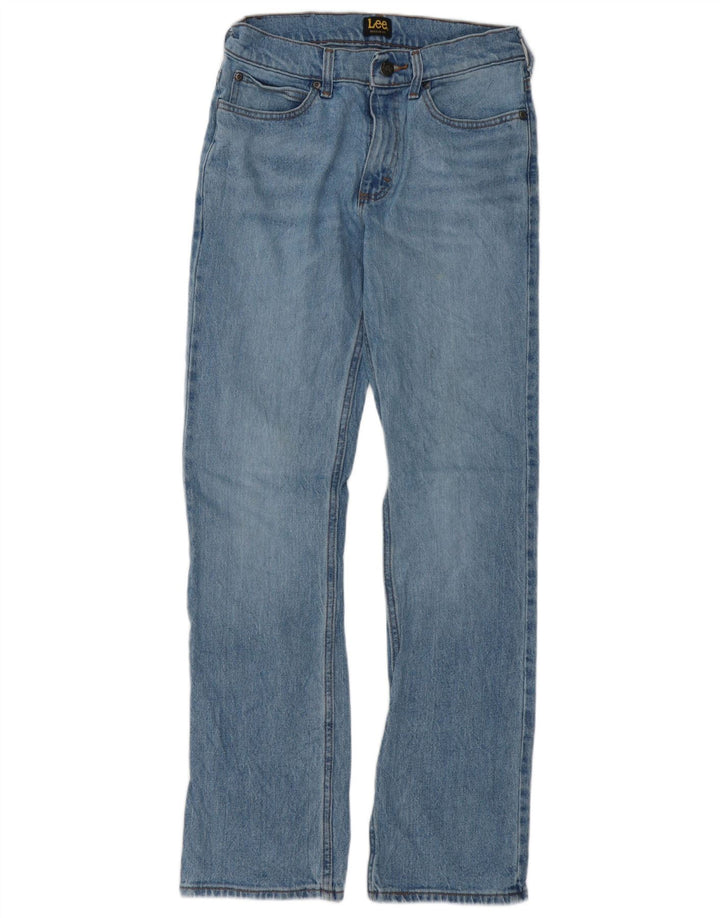 Lee Mens Straight Jeans W29 L32 Azul Algodão