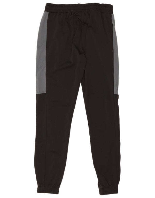 Calça esportiva masculina Puma Joggers médio preto colorblock poliéster