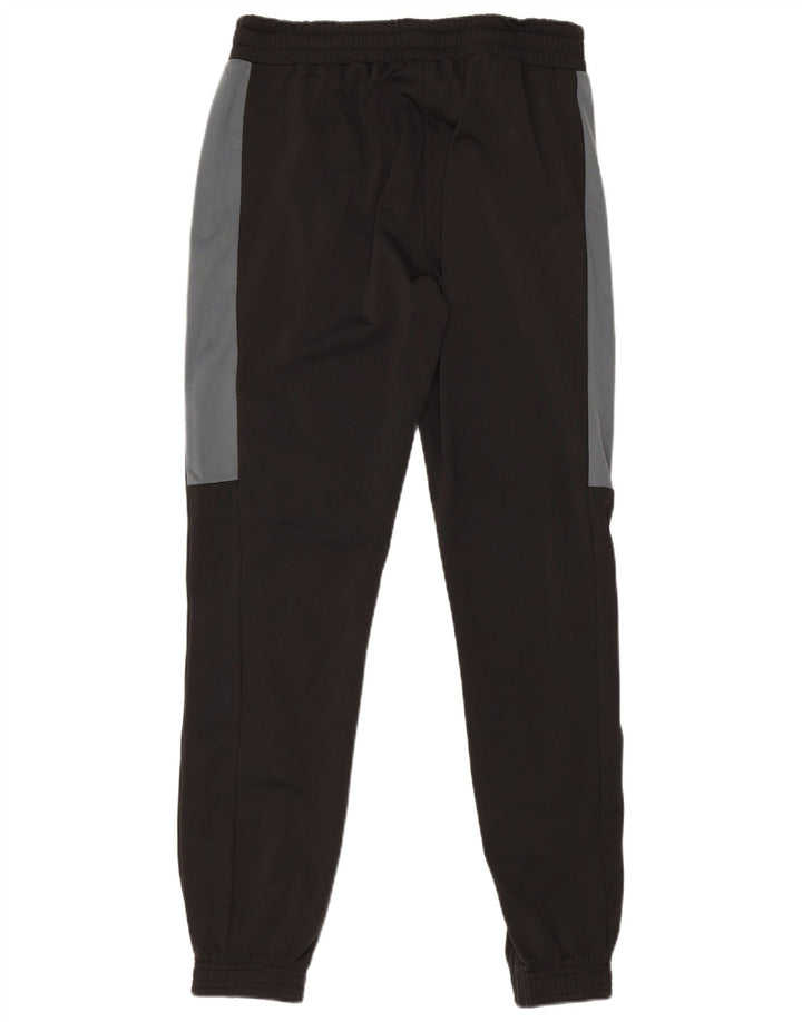Calça esportiva masculina Puma Joggers médio preto colorblock poliéster