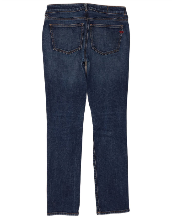 Jeans Slim Feminino Diesel W26 L29 Algodão Azul