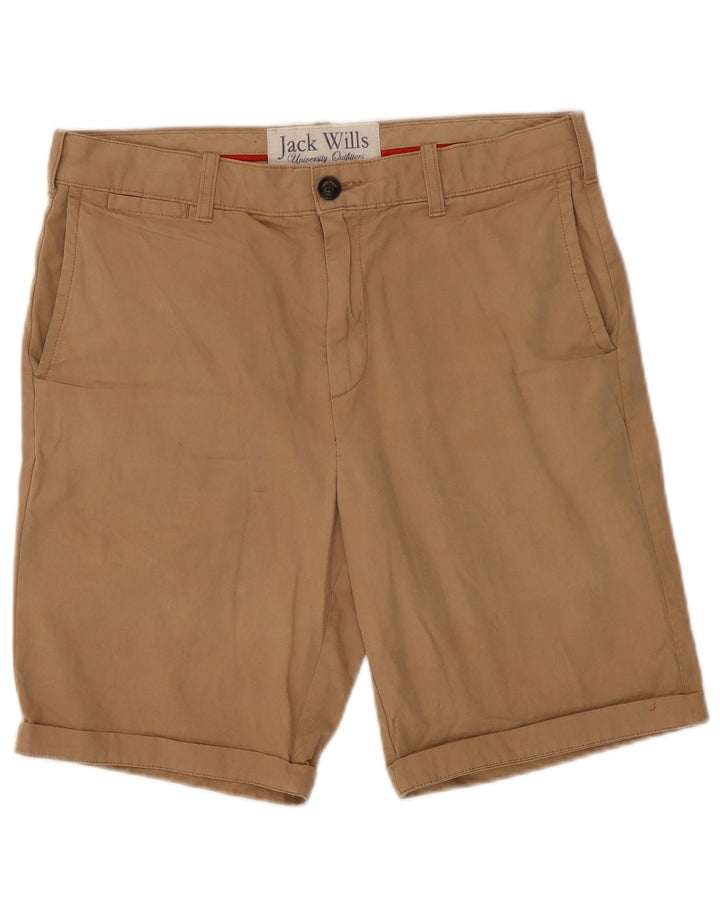 JACK WILLS Mens Chino Shorts W30 Médio Bege