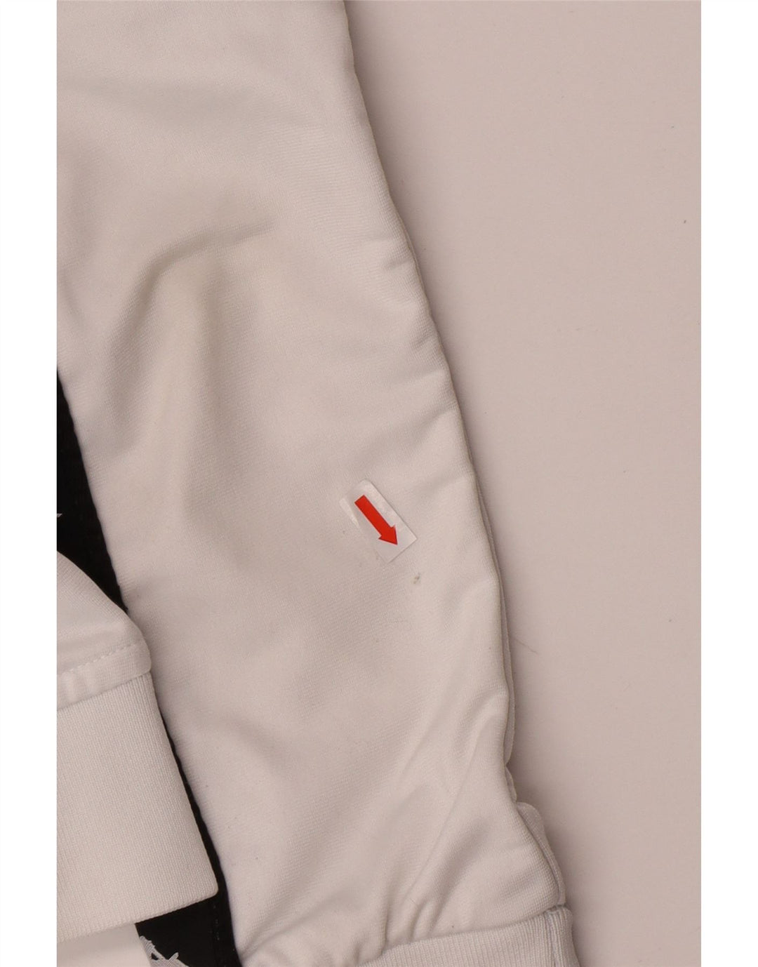 KAPPA Girls Graphic Tracksuit Top Jacket 11-12 Anos Pequeno Branco