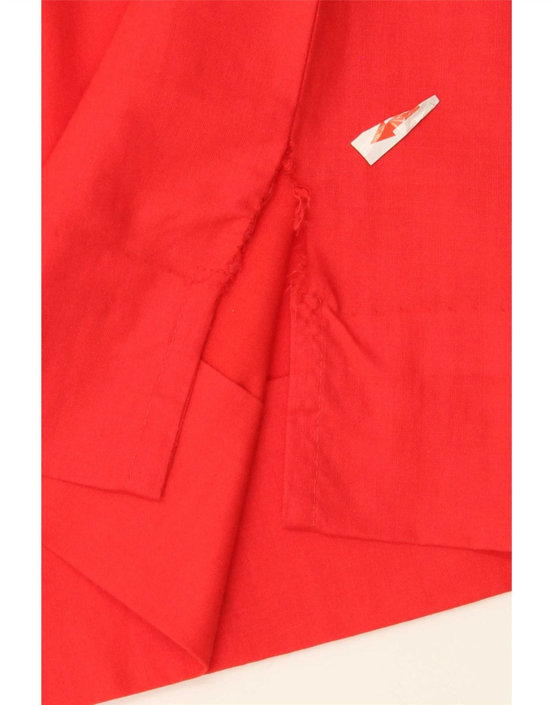 Vestido básico feminino vintage UK 12 vermelho médio
