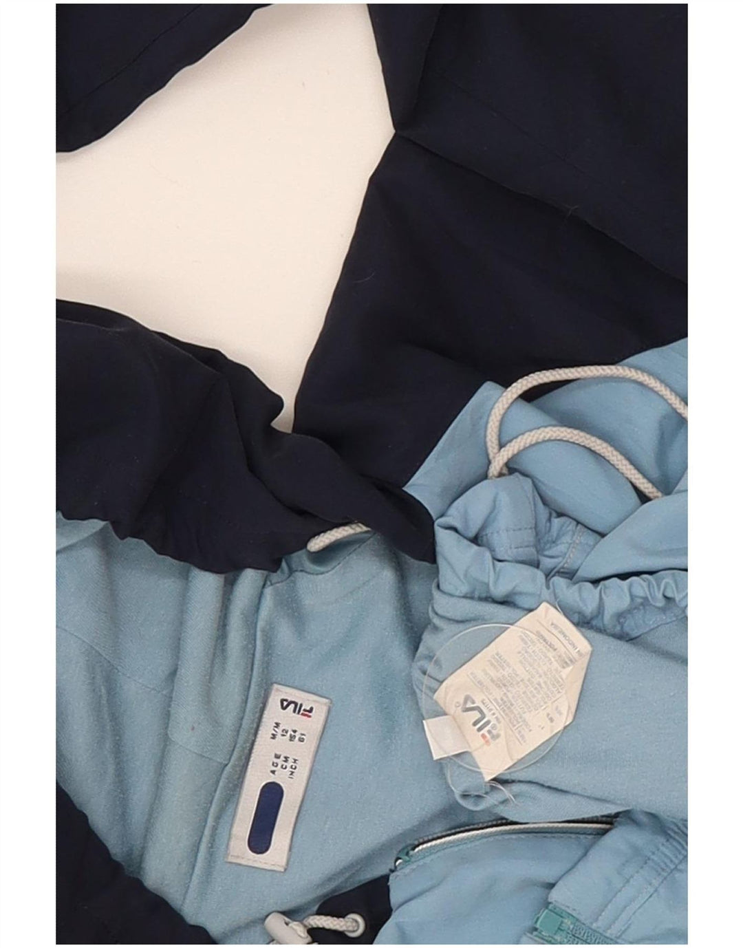 Jaqueta Fila Boys Graphic Tracksuit Top 11-12 Anos Azul Médio Colourblock