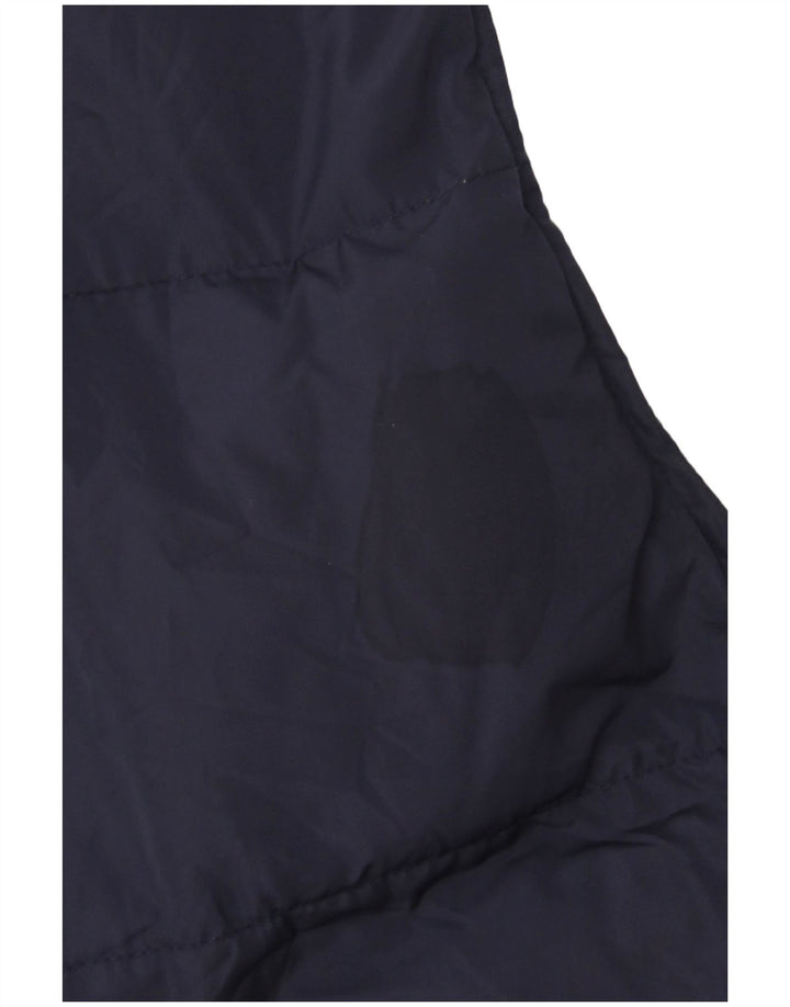 Crew Clothing Mens acolchoado Gilet UK 38 poliéster azul marinho médio