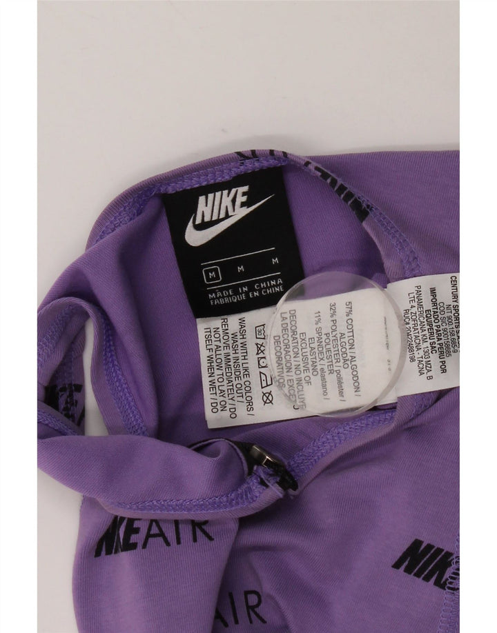 Body gráfico feminino Nike UK 12 médio algodão roxo