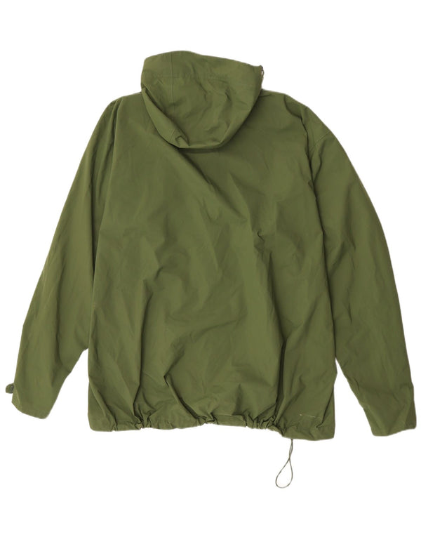 Jaqueta de chuva masculina Berghaus com capuz UK 44 2XL poliamida verde