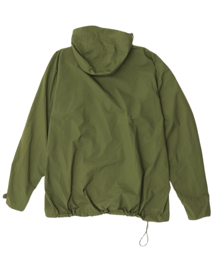 Jaqueta de chuva masculina Berghaus com capuz UK 44 2XL poliamida verde