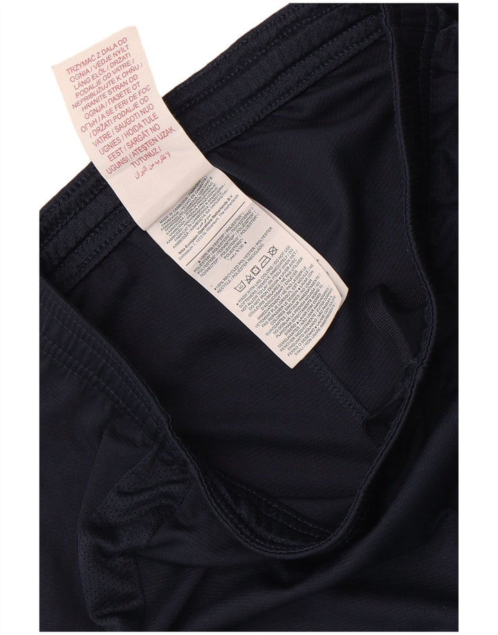 Shorts esportivos Nike Boys Dri Fit 10-11 anos médio azul marinho poliéster