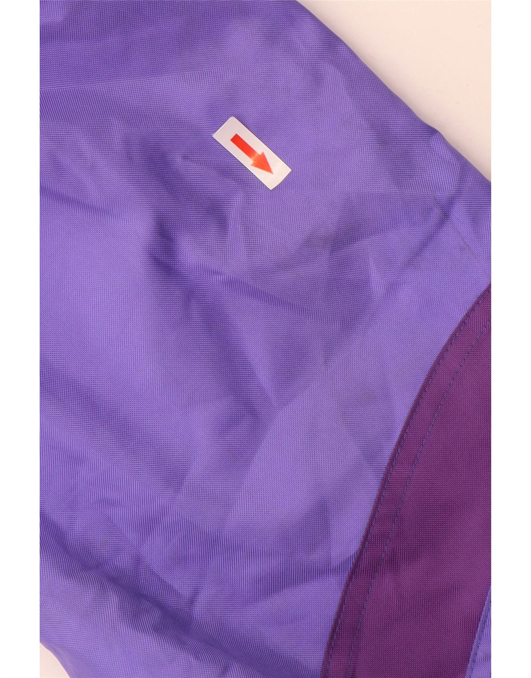 Jaqueta de esqui masculina Sergio Tacchini UK 42 XL roxo Colourblock poliéster