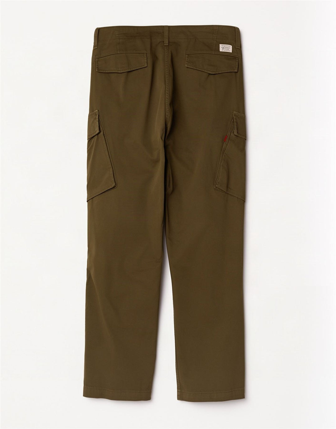Calça cargo masculina cônica Levi's W36 L32 algodão cáqui