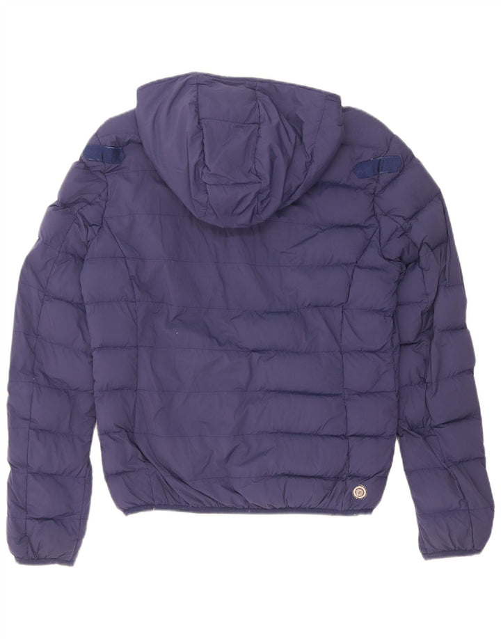 Jaqueta masculina acolchoada com capuz Colmar IT 44 XS azul marinho