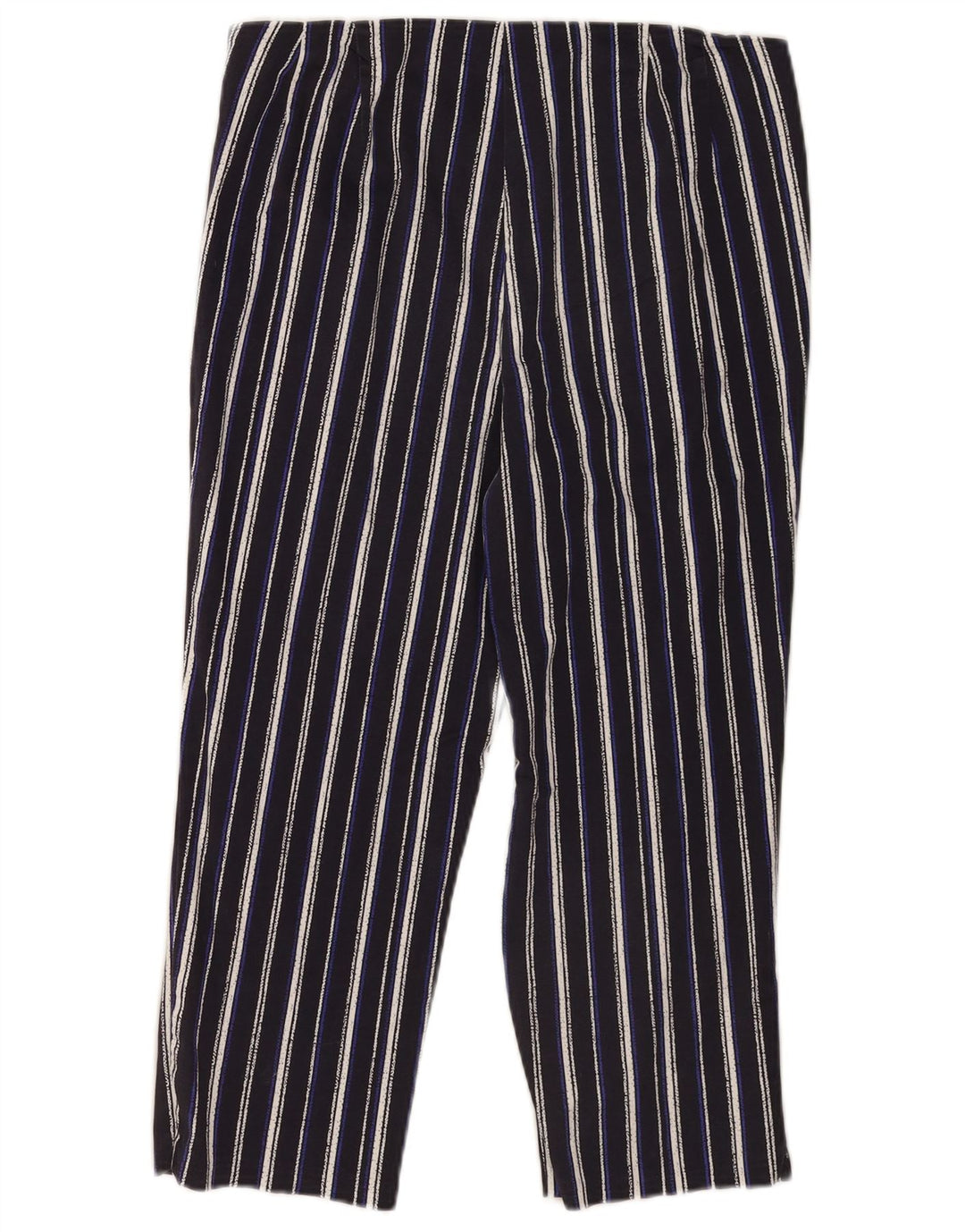 Calça capri feminina Marks & Spencer Reino Unido 12 médio W30 L20 azul marinho