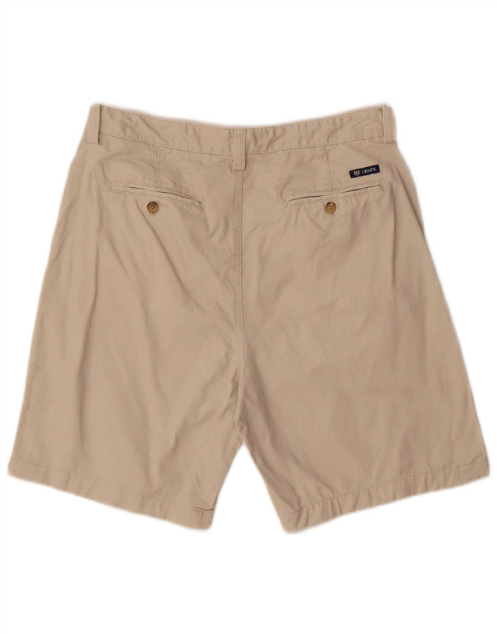 Shorts Chino Masculino Chaps W34 Grande Algodão Bege