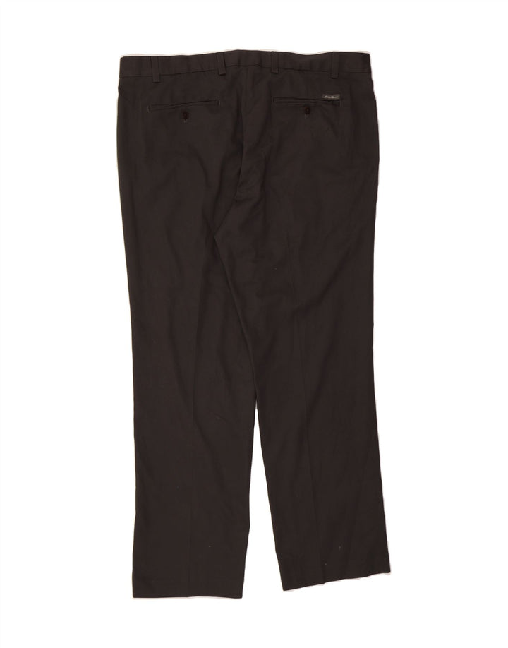 EDDIE BAUER Mens Straight Chino Trousers W40 L32 Grey Cotton Vintage Eddie Bauer and Second-Hand Eddie Bauer from Messina Hembry 