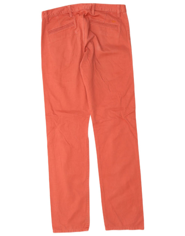 Calça Dockers Mens Alpha Slim Chino W33 L34 Algodão Rosa
