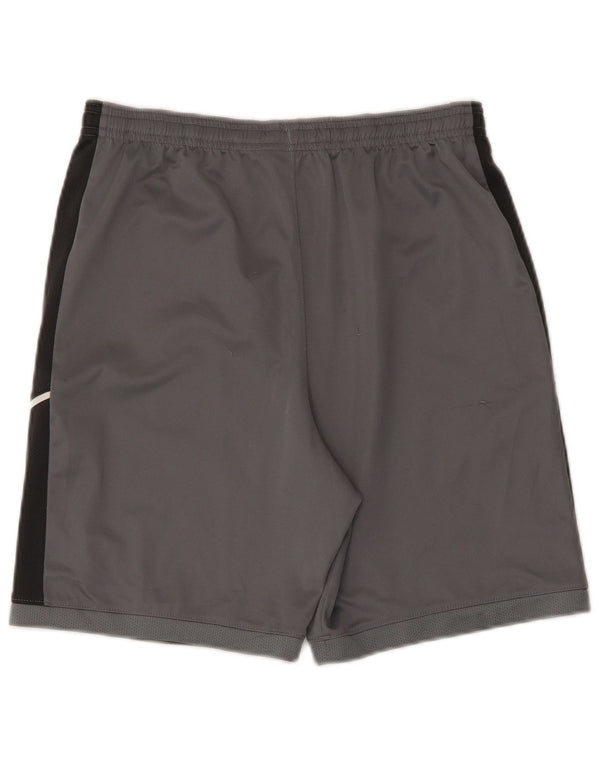 Shorts esportivos Nike Boys Dri Fit 13-14 anos XL cinza colorblock