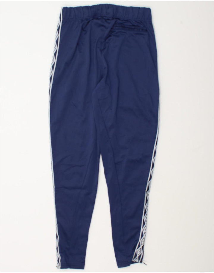 Umbro Mens Graphic Full Tracksuit Médio Azul Marinho Colourblock Poliéster