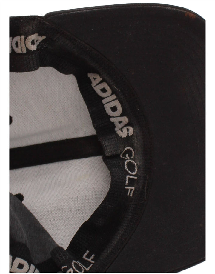 Boné de beisebol gráfico masculino Adidas tamanho único preto colorblock