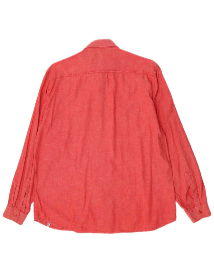 Camisa masculina Missoni Sport médio rosa algodão