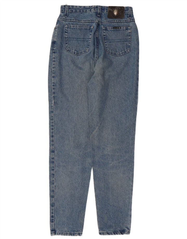 TRUSSARDI Jeans Cônicos Femininos IT 44 Médio W30 L31 Azul Algodão